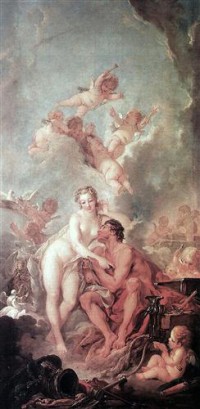Картина автора Буше Франсуа под названием Venus and Mars