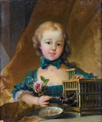 Картина автора Буше Франсуа под названием Alexandrine Lenomand