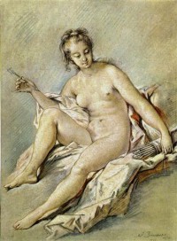 Картина автора Буше Франсуа под названием Venus with Arrow