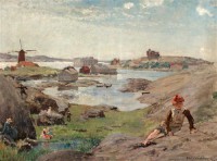 Картина автора Валберг Альфред под названием West coast, summer in Bohuslän, Sweden