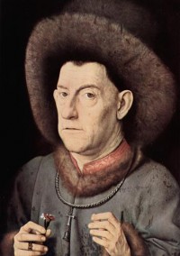 Картина автора ван Эйк Ян под названием Portrait of a Man with Carnation