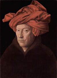 Картина автора ван Эйк Ян под названием Портрет мужчины в тюрбане