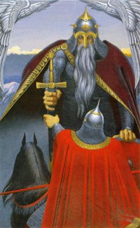 Картина автора Васильев Константин под названием Дар Святогора