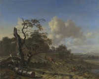 Картина автора Вейнантс Ян под названием A Landscape with a Dead Tree