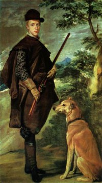 Картина автора Веласкес Диего под названием El cardenal-infante Don Fernando de Austria, cazador
