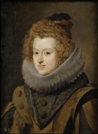 Картина автора Веласкес Диего под названием Maria de Austria Queen of Hungary