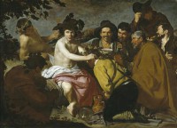 Картина автора Веласкес Диего под названием The Triumph of Bacchus or the Drinkers