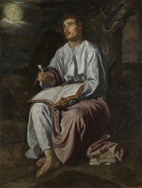 Картина автора Веласкес Диего под названием Saint John the Evangelist on the Island of patmos