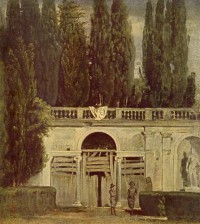 Картина автора Веласкес Диего под названием Villa Medici, Grotto-Loggia Facade