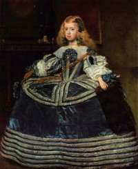 Картина автора Веласкес Диего под названием Infanta Margarita Teresa in a Blue Dress