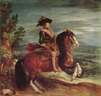 Картина автора Веласкес Диего под названием Felipe IV a caballo