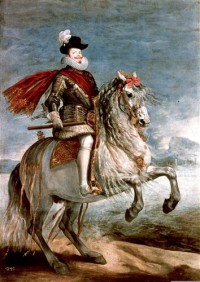 Картина автора Веласкес Диего под названием Felipe III caballo