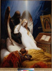 Картина автора Верне Эмиль-Жан-Орас под названием The Angel of Death
