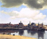 Картина автора Вермеер Ян под названием Ansicht von Delft