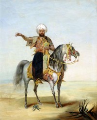 Картина автора Верне Эмиль-Жан-Орас под названием Orientalischer Reiter