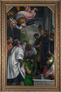 Картина автора Веронезе Паоло под названием The Consecration of Saint Nicholas