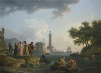 Картина автора Верне Клод Жозеф под названием A Sea-Shore