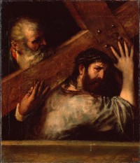 Картина автора Вечеллио Тициан под названием Несение креста