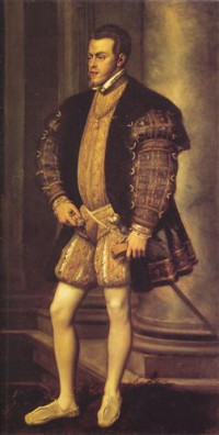 Картина автора Вечеллио Тициан под названием Portrait of Philip II