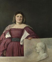 Картина автора Вечеллио Тициан под названием Portrait of a Lady