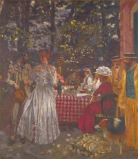 Картина автора Вюйяр Эдуард под названием The Terrace at Vasouy, the Lunch