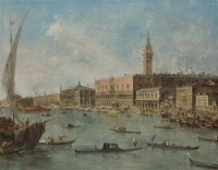 Картина автора Гварди Франческо под названием Venice - The Doge's Palace and the Molo