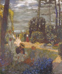 Картина автора Вюйяр Эдуард под названием The Terrace at Vasouy, the Garden