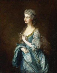 Картина автора Гейнсборо Томас под названием Portrait of Lady Rodney (née Anne Harley)  				 - Портрет Леди Родни