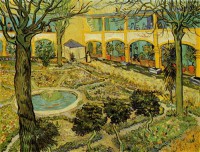 Картина автора Винсент Ван Гог под названием The Courtyard of the Hospital at Arles