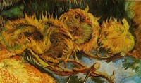 Картина автора Винсент Ван Гог под названием Four Cut Sunflowers