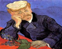 Картина автора Винсент Ван Гог под названием Portrait of Doctor Gachet