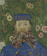 Картина автора Винсент Ван Гог под названием Portrait of the Postman Joseph Roulin