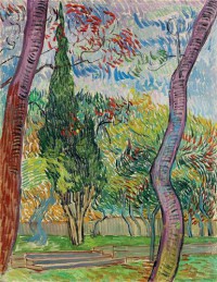 Картина автора Винсент Ван Гог под названием Parc de l'hopital Saint-Paul