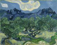 Картина автора Винсент Ван Гог под названием The Olive Trees