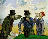 Картина автора Винсент Ван Гог под названием The Drinkers