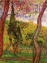 Картина автора Винсент Ван Гог под названием The Garden of Saint-Paul Hospital 2