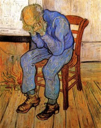 Картина автора Винсент Ван Гог под названием Old Man in Sorrow On the Threshold of Eternity