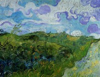 Картина автора Винсент Ван Гог под названием Green Wheat Fields