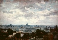 Картина автора Винсент Ван Гог под названием View of the Roofs of Paris