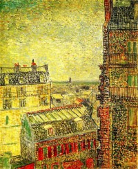 Картина автора Винсент Ван Гог под названием View of Paris from Vincent s Room in the Rue Lepic