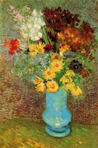 Картина автора Винсент Ван Гог под названием Vase with Daisies and Anemones
