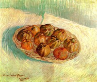 Картина автора Винсент Ван Гог под названием Still Life with Basket of Apples to Lucien Pissarro