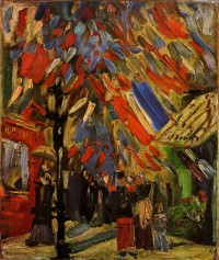 Картина автора Винсент Ван Гог под названием The Fourteenth of July Celebration in Paris