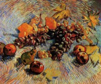 Картина автора Винсент Ван Гог под названием Still Life with Apples, Pears, Lemons and Grapes