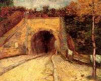 Картина автора Винсент Ван Гог под названием Roadway with Underpass The Viaduct