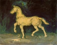 Картина автора Винсент Ван Гог под названием Plaster Statuette of a Horse