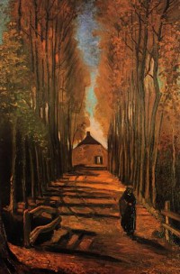 Картина автора Винсент Ван Гог под названием Avenue of Poplars in Autumn