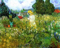 Картина автора Винсент Ван Гог под названием Marguerite Gachet in the Garden