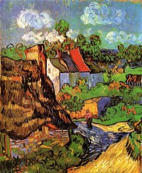 Картина автора Винсент Ван Гог под названием Houses in Auvers