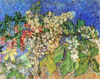 Картина автора Винсент Ван Гог под названием Blossoming Chestnut Branches